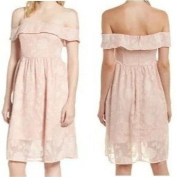 cupcakes & cashmere Dresses & Skirts - Blush Pink Cupcakes and Cashmere lace dress